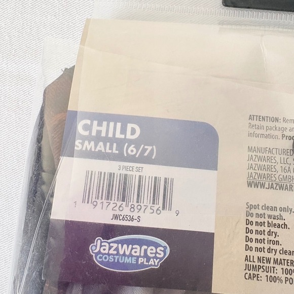 Disney Star Wars mandalorian kids Costume age 6 - 7 years & Hat mask new - Picture 4 of 7